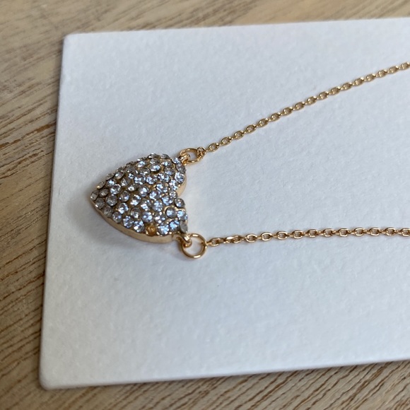🎉HP🎉 Rue 27 Heart Pendant Necklace 💗 Gold - Picture 10 of 16